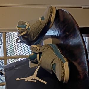 Air Jordan Rare Gray & Blue 2012 Son Of Mars 512246-037